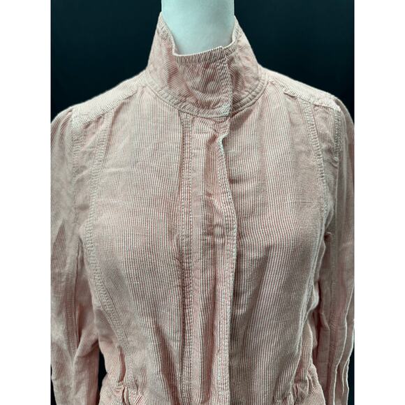 Caslon red/white striped jacket - Picture 2 of 5